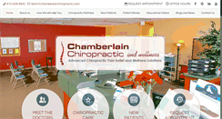 Desktop Screenshot of chamberlainchiropractic.com